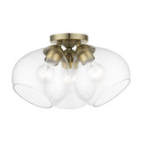 Semi-Flush Mts. Multi-port/Cluster by Livex Lighting ( 107 | 46502-01 Catania ) 