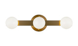 Bathroom Fixtures Three Lights by Matteo Lighting ( 423 | S14503AG Pizzazz ) 