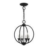 Semi-Flush Mts. Cage by Livex Lighting ( 107 | 4664-04 Milania ) 