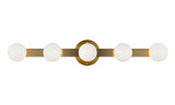 Bathroom Fixtures Five+Lights by Matteo Lighting ( 423 | S14505AG Pizzazz ) 