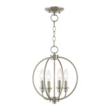 Mini Chandeliers Sphere by Livex Lighting ( 107 | 4664-91 Milania ) 