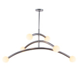 Linear/Island 4 Light + by Kanova & Co. ( 508 | KCH3106-6BZ Dalia ) 