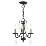 Mini Chandeliers Candle by Livex Lighting ( 107 | 40873-04 Daphne ) 