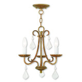 Mini Chandeliers Candle by Livex Lighting ( 107 | 40873-48 Daphne ) 