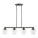 Linear/Island 4 Light + by Livex Lighting ( 107 | 46724-46 Willow ) 