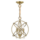 Mini Chandeliers Candle by Livex Lighting ( 107 | 40903-01 Aria ) 