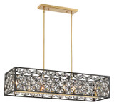 Linear/Island 4 Light + by Metropolitan ( 29 | N7848-711 Brookcrest ) 