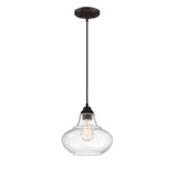 Pendants Glass Down by Meridian ( 446 | M70080ORB Mmin2 ) 