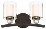 Bathroom Fixtures Two Lights by Minka-Lavery ( 7 | 3072-416 Studio 5 ) 