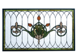 Home Accents Tiffany Windows/Wall Panels by Meyda Tiffany ( 57 | 82516 Tulip & Fleurs ) 