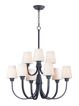 Mid. Chandeliers Candle by Maxim ( 16 | 11826SWBK Shelter ) 