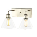 Bathroom Fixtures Two Lights by Maxilite ( 501 | MX 6097-2-0138 Cori ) 