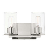 Bathroom Fixtures Two Lights by Maxim ( 16 | 11842CDSN Sleek ) 
