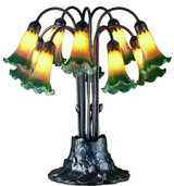 Lamps Table by Meyda Tiffany ( 57 | 14357 Amber/Green ) 