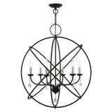 Mid. Chandeliers Candle by Livex Lighting ( 107 | 40906-04 Aria ) 