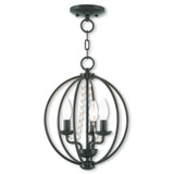 Mini Chandeliers Sphere by Livex Lighting ( 107 | 40913-92 Arabella ) 
