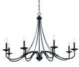Large Chandeliers Candle by Minka-Lavery ( 7 | 1048-677 Westchester County ) 