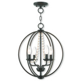 Mini Chandeliers Sphere by Livex Lighting ( 107 | 40914-92 Arabella ) 