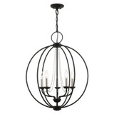 Mid. Chandeliers Candle by Livex Lighting ( 107 | 40915-04 Arabella ) 
