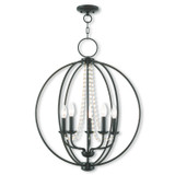 Mid. Chandeliers Sphere by Livex Lighting ( 107 | 40915-92 Arabella ) 