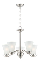 Mid. Chandeliers Glass Up by Maxim ( 16 | 12075FTSN Vital ) 