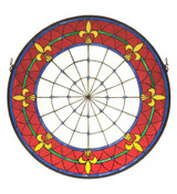 Home Accents Tiffany Windows/Wall Panels by Meyda Tiffany ( 57 | 19811 Fleur-De-Lis ) 