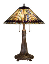 Lamps Table by Meyda Tiffany ( 57 | 27562 Tiffany Jeweled Peacock ) 