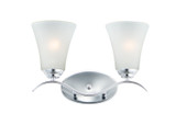 Bathroom Fixtures Two Lights by Maxim ( 16 | 12082FTPC Vital ) 