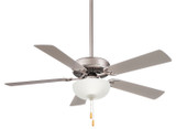 Fans Ceiling Fans by Minka Aire ( 15 | F448L-BS Contractor Ii Uni-Pack ) 