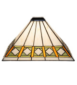 Shades Misc. Glass by Meyda Tiffany ( 57 | 38282 Diamond Band Mission ) 