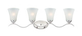 Bathroom Fixtures Four Lights by Maxim ( 16 | 12084FTSN Vital ) 