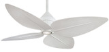 Fans Wet Location by Minka Aire ( 15 | F581L-WHF 52" Gauguin Led ) 