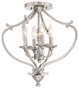 Flush Mounts Cage Style by Minka-Lavery ( 7 | 3332-84 Savannah Row ) 