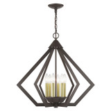 Mid. Chandeliers Candle by Livex Lighting ( 107 | 40926-92 Prism ) 