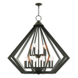 Large Chandeliers Candle by Livex Lighting ( 107 | 40928-07 Prism ) 