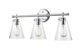 Bathroom Fixtures Three Lights by Millennium ( 59 | 8123-CH Aliza ) 
