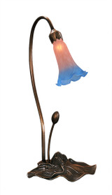 Lamps Table Accent by Meyda Tiffany ( 57 | 13394 Pink/Blue Pond Lily ) 