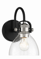 Sconces Single Glass by Minka-Lavery ( 7 | 3361-572 Monico ) 
