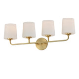 Bathroom Fixtures Four Lights by Maxim ( 16 | 12094SWSBR Bristol ) 