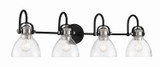 Bathroom Fixtures Four Lights by Minka-Lavery ( 7 | 3364-572 Monico ) 