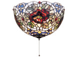 Flush Mounts Bowl Style by Meyda Tiffany ( 57 | 38678 Renaissance Rose ) 