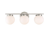 Bathroom Fixtures Three Lights by Meridian ( 446 | M80023BN Mbath ) 