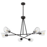 Large Chandeliers Geometric/Linear by Maxim ( 16 | 26266SSDBZ Keppe ) 