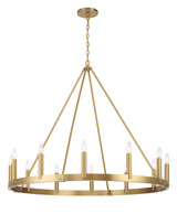 Large Chandeliers Candle by Minka-Lavery ( 7 | 1716-894 Dutton ) 