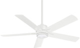 Fans Ceiling Fans by Minka Aire ( 15 | F619L-WHF Stout ) 