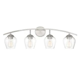 Bathroom Fixtures Four Lights by Meridian ( 446 | M80033BN Mbath ) 