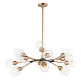 Large Chandeliers Glass Shade by Maxim ( 16 | 26347CLABBK Savvy ) 