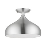 Semi-Flush Mts. Cage by Livex Lighting ( 107 | 41050-66 Amador ) 