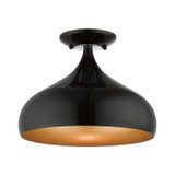 Semi-Flush Mts. Cage by Livex Lighting ( 107 | 41050-68 Amador ) 