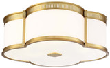 Flush Mounts Glass Down by Minka-Lavery ( 7 | 1824-249-L ) 
